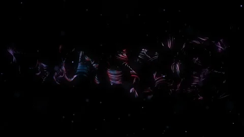 Particles Background. Dynamic Particles Loop Background 스톡 동영상 99634911