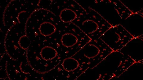 Particles Background. Dynamic Particles Loop Background 스톡 동영상 99932808