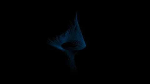 Particles Background. Dynamic Particles Loop Background 스톡 동영상 100270827