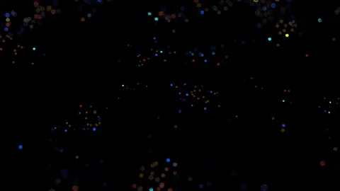 Particles Background. Dynamic Particles Loop Background 스톡 동영상 100270990