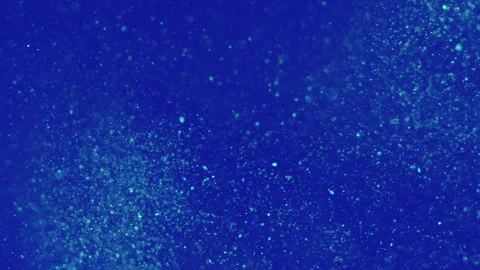 Particles background floating glitter blue water Stock-Footage 263022527