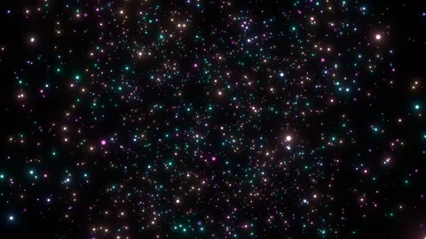 Particles background intro magic light Stock Footage 121467634