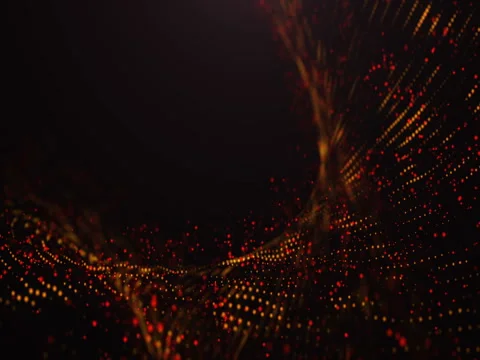 Particles Background. Loop Stock Footage 76544982