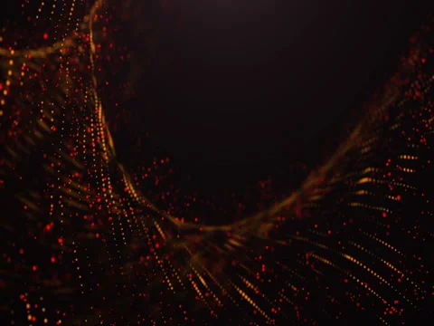 Particles Background. Loop Stock Footage 76544986