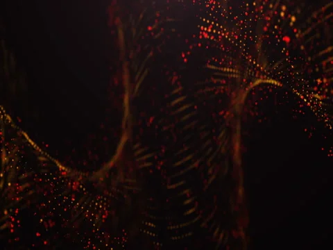 Particles Background. Loop Stock Footage 76544999