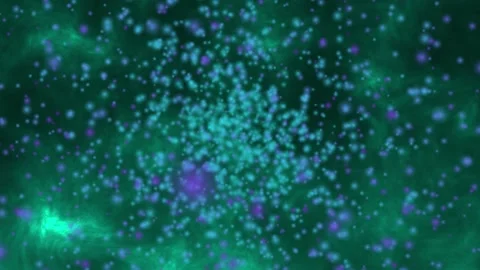 Particles Background Slow Motion Moving Turkish Particles Video stock 183411124