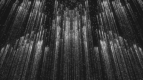 Particles Beautiful Shimmer Animation Background Glitter Stock Footage 87274003