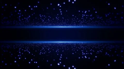 Particles blue abstract light motion titles techno animation loop background. Stock Footage 85057190