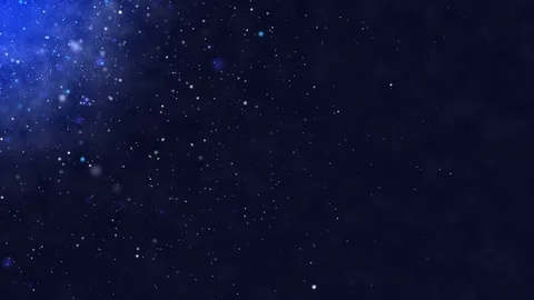 Particles Blue Background Stock Footage 70204141