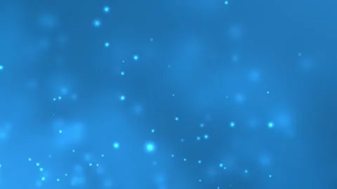 Particles on blue background Video stock 276222993