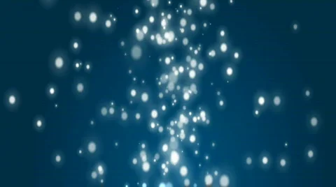 Particles on Blue BG 動画素材 459583