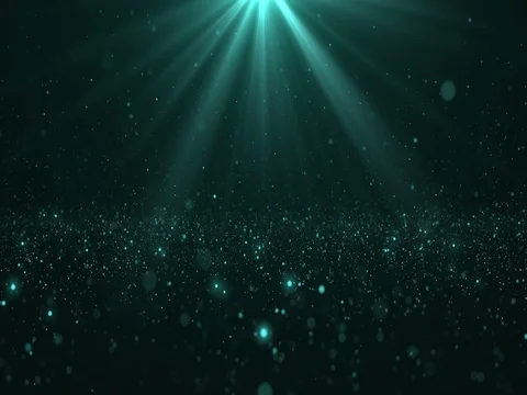 Particles blue bokeh dust abstract light motion titles cinematic background loop Vidéo 84188856