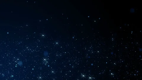 Particles blue bokeh dust abstract light motion titles cinematic background loop Stock Footage 99122009