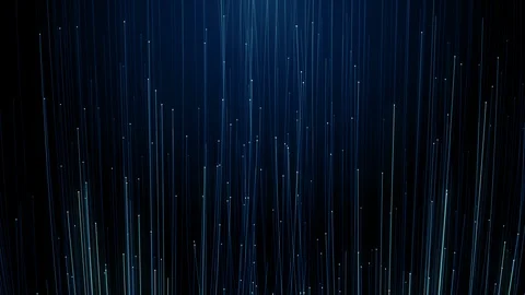 Particles blue bokeh dust abstract light motion titles cinematic background loop Stock Footage 100278403