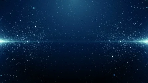 Particles blue bokeh dust abstract light motion titles cinematic background loop Stock Footage 101766734