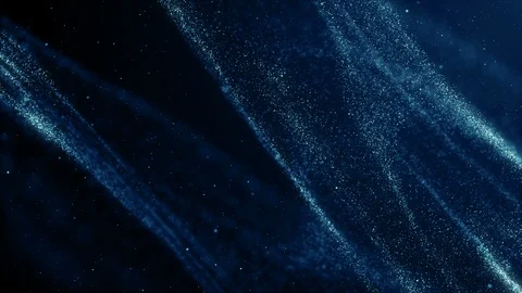 Particles blue bokeh dust abstract light motion titles cinematic background loop Stock-Footage 108132946