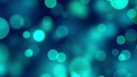 Particles Blue Bokeh Dust Abstract Light Motion Background Loop Stock Footage 207381081