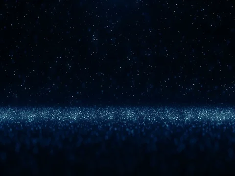 Particles blue dust abstract light bokeh motion titles cinematic background loop Stock Footage 77976804