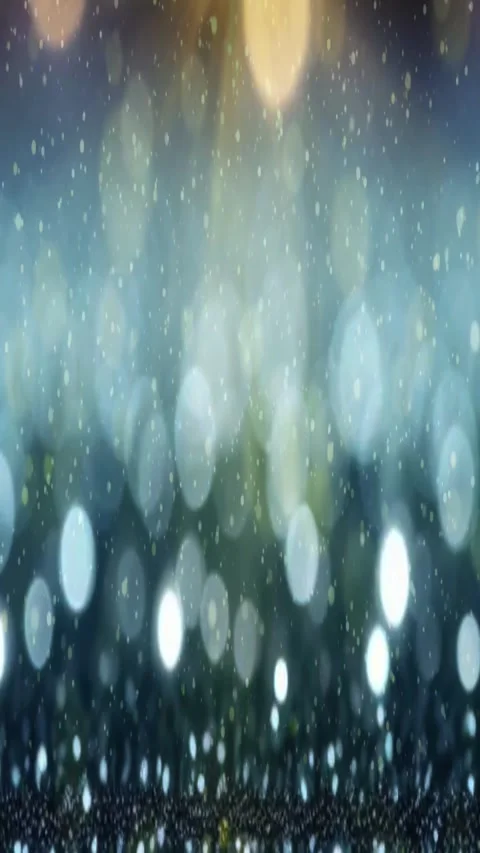 Particles Blue Dust Abstract Light Bokeh Motion Cinematic Background Loop Video Video stock 283585786