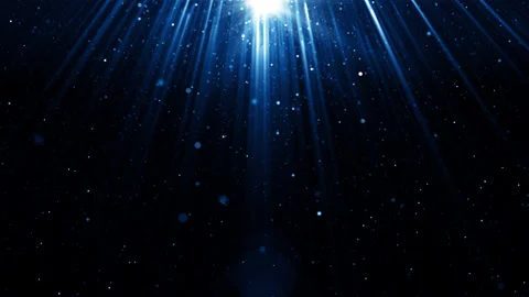Particles blue event game trailer titles cinematic concert stage background loop Stock Footage 161090601