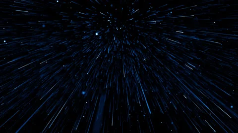 Particles blue event game trailer titles cinematic concert stage background loop Stock Footage 162548429