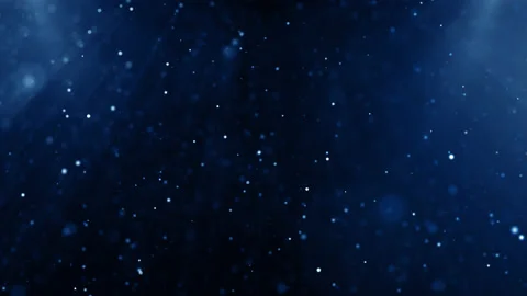 Particles blue event game trailer titles cinematic concert stage background loop Stock Footage 166428370