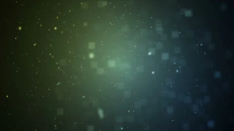 Particles Blue Yellow Stock Footage 26059701