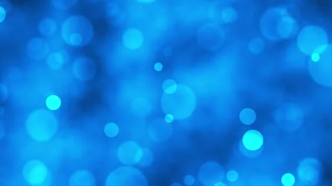 Particles bokeh abstract background. Seamless loop Stock Footage 252275024