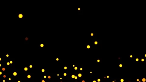 Particles bokeh background with shimmering lights and sparkling textures Stock Footage 271556787