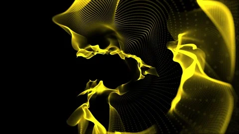 Particles bokeh background with shimmering lights and sparkling textures Stock Footage 336828649