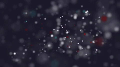 Particles Bokeh on Navy Backround Loop Video stock 113066256