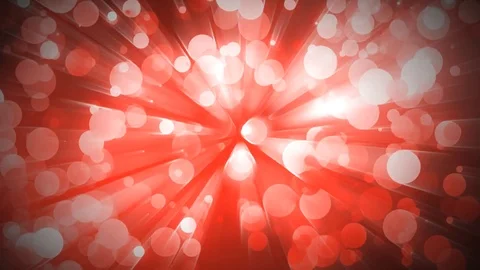 Particles bokeh red white falling Stock Footage 91022387