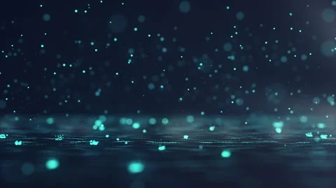 The Particles Bounce Stock-Footage 64573767