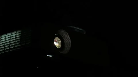 Particles In Cinema Projector Light. Stock Footage 279570207