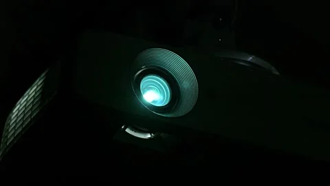 Particles In Cinema Projector Light. Stock-Footage 279573192