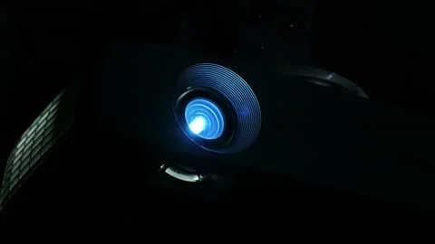 Particles In Cinema Projector Light. Stock-Footage 279573271