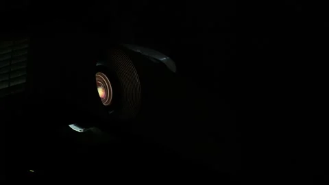Particles In Cinema Projector Light. Stock-Footage 279574108