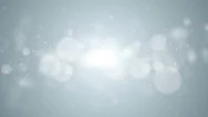 Particles Clean White Bright Glitter Bokeh Dust Abstract Background Loop Stock Footage