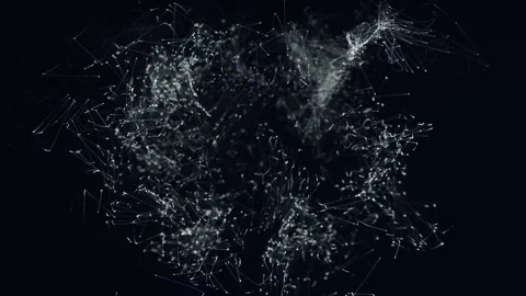 Particles Colorful | Animated Background Stock Footage 194549649