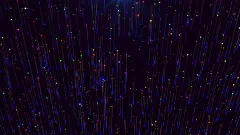 Particles Colorful Stock Footage 86575359