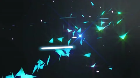 Particles Crack Blue Shine flash Loop 4K Resolution Ultra HD Stock Footage 40066858