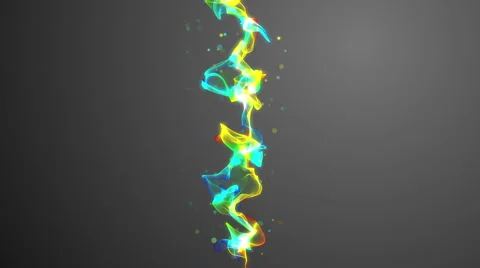 Particles dance moving up Stock Footage 60207686