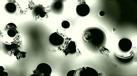 Particles Dissolution In Bright White Abstract 库存影片 11486676