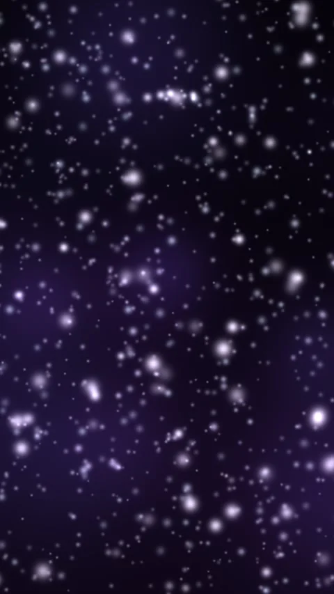 Particles drift across a dark purple gradient Stock Footage 329901144