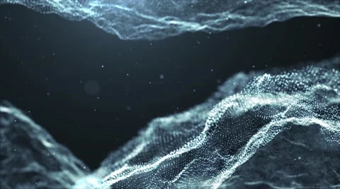Particles dust abstract light bokeh motion titles cinematic background 28 Stock Footage 68007242