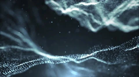 Particles dust abstract light bokeh motion titles cinematic background 34 Stock Footage 68007478