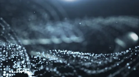 Particles dust abstract light bokeh motion titles cinematic background 36 Stock Footage 68007776