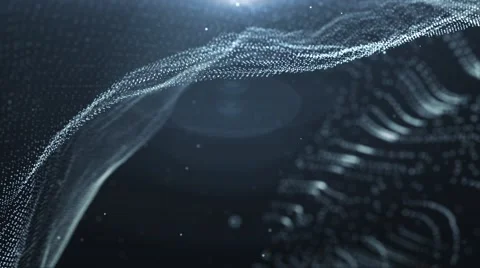 Particles dust abstract light bokeh motion titles cinematic background 41 Stock Footage 68008314