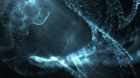 Particles dust abstract light bokeh motion titles cinematic background 48 Stock Footage 68010476