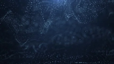 Particles dust abstract light bokeh motion titles cinematic background 02 Stock Footage 68011007